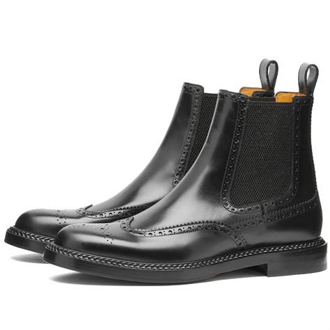 men gucci chelsea boots|gucci men tie up boots.